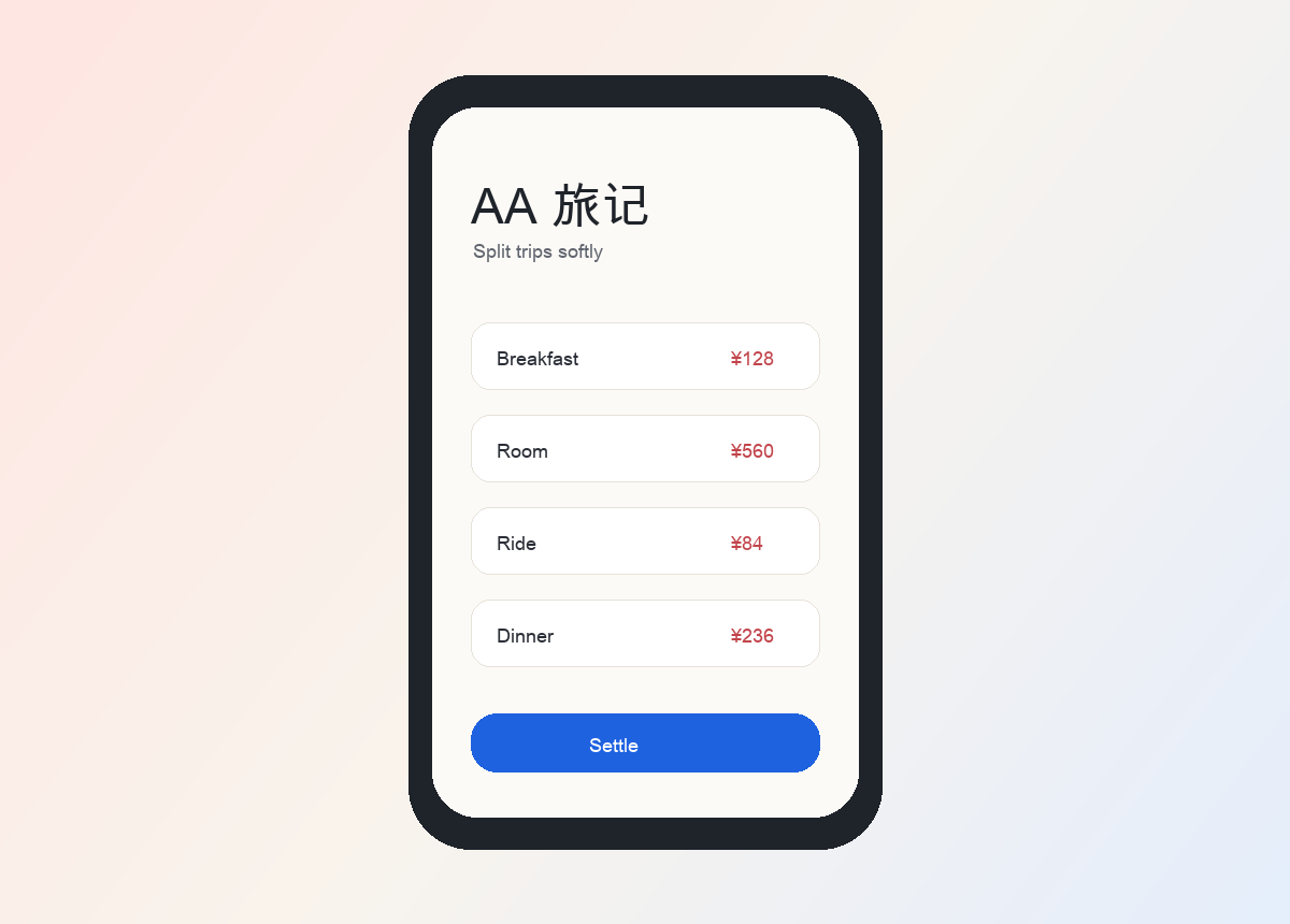 AA 旅记